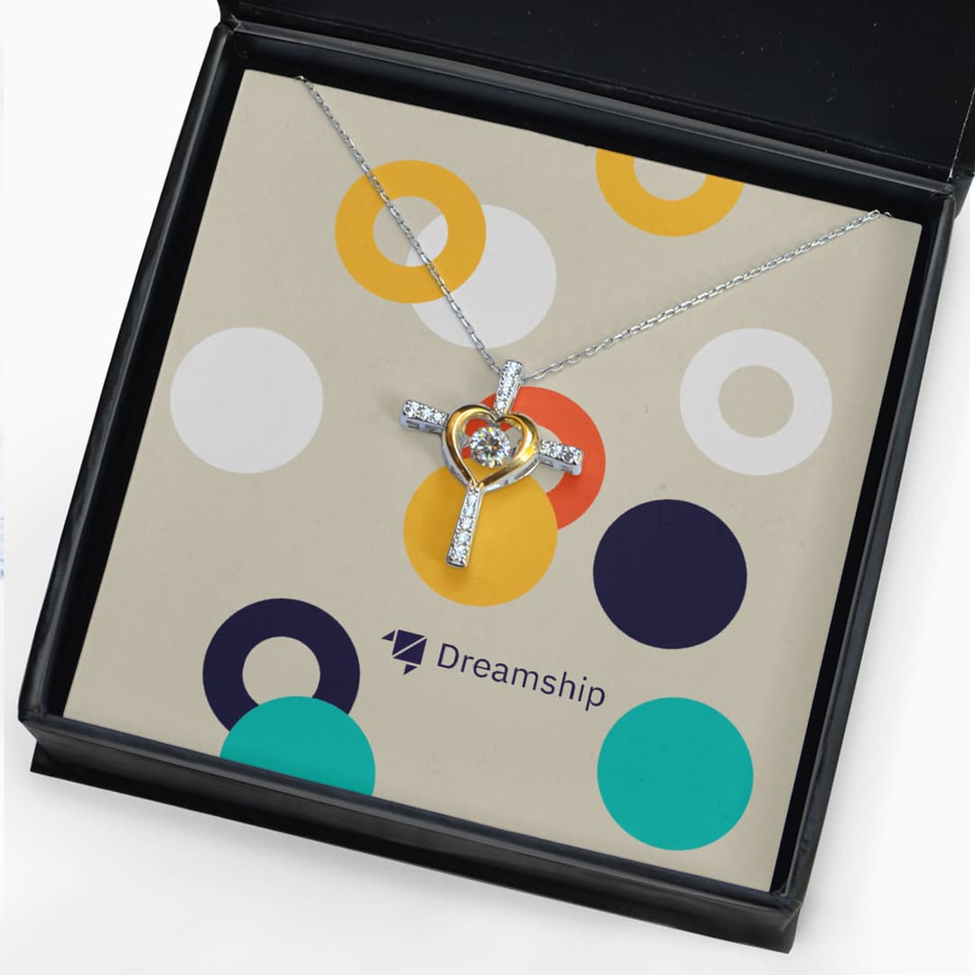 Cross Dancing Necklace
