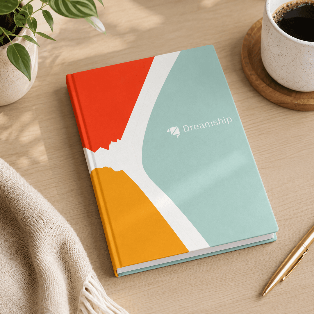 Hard Cover Lined Journal