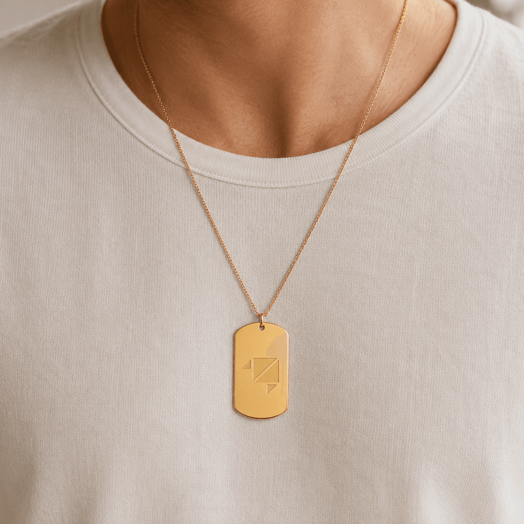 Tag Necklace