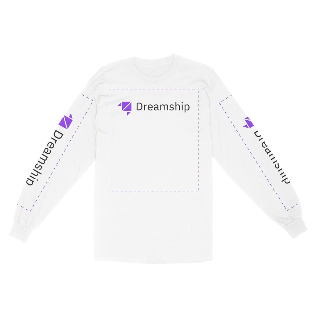 Unisex Sleeve Printed Standard Long Sleeve