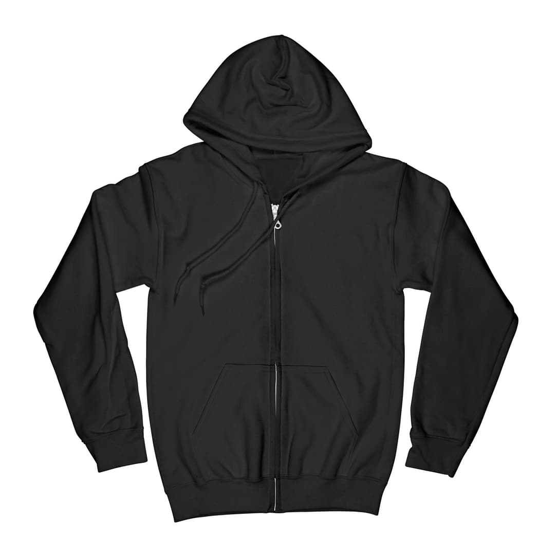 Unisex Standard Zip Hoodie w/Left Chest Imprint