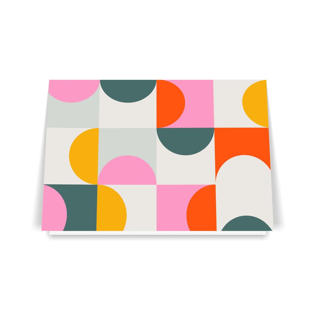 7x5 Folded Greeting Card