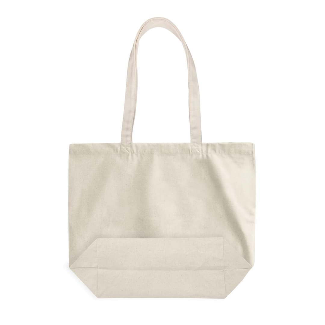 Rounded Canvas Tote Bag