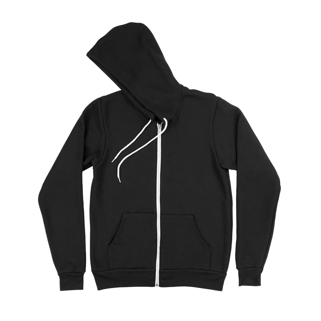 Unisex Premium Zip Hoodie w/Left Chest Imprint (DTFx)